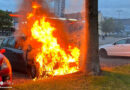 D: Pkw in Bremerhaven brannte im Motorraum