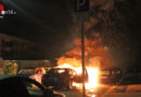D: Fünf Fahrzeuge in Jülich durch Brand beschädigt