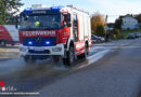 Oö: Güllespur auf Landesstraße in Kirchschlag