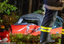 Oö: Beim Überholen in Kollerschlag gegen Baum geprallt → betrunkener Lenker verletzt