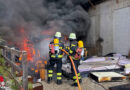 Bayern: Starke Rauchentwicklung bei Feuer auf Baustelle in München