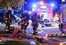 D: Nächtlicher Wohnungsbrand im 1. OG in Dortmund → Personen mit Fluchthaube in Freie gebracht