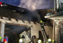 Nö: Brand in einer Halle im Stadtgebiet von Stockerau