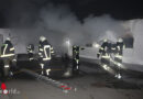 Bgld: Feuer in einer Werkstatt in Jennersdorf