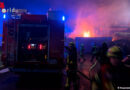 D: Gartenhütte in Finnentrop bei Brand komplett zerstört