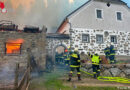 Oö: Brand eines landwirtschaftlichen Objekts