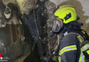 D: Brand in der Zwischenwand an einem Wohnzimmerkamin in Oberhausen