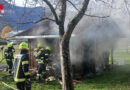 Oö: Brand eines Nebengebäudes in Bad Goisern