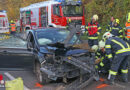 Oö: Zwei Schwerverletzte bei Pkw-Frontalunfall auf der B 137 in Bad Schallerbach