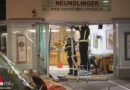 Oö: Feuerwehreinsatz nach Blitzeinbruch bei Goldschmied in Wels