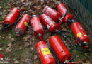 Oö: Sieben Feuerwehren beim Vollbrand eines Kleingebäudes in Pettenbach