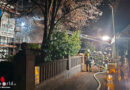 Bayern: Zwei brennende Carports in München