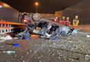 Schweiz: Drei Verletzte und Verhaftungen bei Unfall mit Dachlandung auf der A 51 bei Bülach