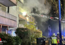 D: Wohnung im Mehrfamilienhaus in Vollbrand → Fluchtweg für Bewohner durch Brandrauch abgeschnitten