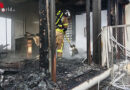 Stmk: Vollbrand im LoftCube des Hotel Daniel in Graz → rund 40 Notrufe eingelangt
