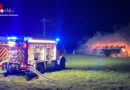 D: Wieder brennende Heuballen auf Reiterhof in Monheim
