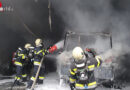 Ktn: Brand einer Zugmaschine in Maschinenhalle in der Gemeinde Lesachtal