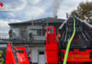 D: Dachstuhlbrand auf der Galopprennbahn in Mülheim an der Ruhr