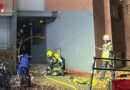 D: Feuer in Aufzugsschacht eines Wohngebäudes in Oberhausen