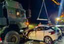 Oö: Verletzte bei Pkw-Lkw-Zusammenstoß auf der B 148 in St. Georgen bei Obernberg