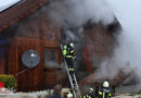 Oö: Sechs Feuerwehren bei Brand in Wohnhaus in Pichl bei Wels