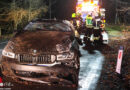 Oö: Zwei Verletzte bei Pkw-Überschlag auf der B 130 bei Haibach ob der Donau