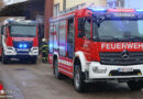 Oö: Alarmstufe 2 – Großeinsatz bei Silobrand eines Unternehmens in Grieskirchen