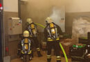 Bgld: Brand der Papierpresse bei Supermarkt in Pinkafeld