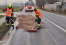 Oö: Betriebsmittelaustritt beschäftigt sechs Feuerwehren in den Bezirk Eferding und Linz-Land