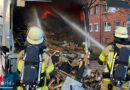 D: Brand eines Müllfahrzeugs in Bremerhaven