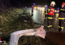 Oö: Gemeldeter Fahrzeugbrand war Verkehrsunfall auf der A1 bei St. Georgen / A.