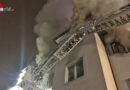Stmk: Wohnungsvollbrand im 2. OG in Graz → drei Katzen waren nicht zu retten