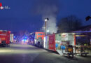 Stmk: Morgendlicher Wohnhausbrand in Stainz → 10 Feuerwehren im Einsatz