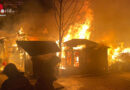 D: Scheunenbrand am Hl. Abend bei Kinder- und Jugendfarm in Dresden