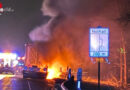 D: Brennende Lkw-Anhänger sorgen für Vollsperrungen auf der A 7 bei Bispingen und Soltau