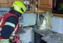 Nö: Drei Feuerwehren bei Küchenbrand in Einfamilienhaus
