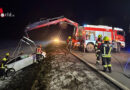Oö: Zwei Verletzte bei Kollision eines Pkw mit Pritschenwagen auf der B 137