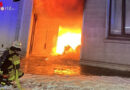 D: Feuer in einem Mehrfamilienhaus in Bremerhaven