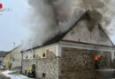 Nö: Brand in einem Weinkeller in Pernersdorf → 90 Feuerwehrmitglieder