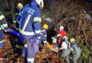 Oö: Nächtliche Personenrettung aus Bachbett in Bad Goisern