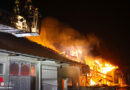 Oö: Alarmstufe III bei Bauernhofbrand in Haag am Hausruck