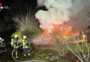 D: Vollbrand eines Wohnmobils in Breddorf