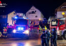 Oö: Brand an Wohnhaus-Außenseite in Luftenberg setzt 11 Feuerwehren in Bewegung