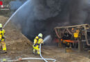 D: Brennende Bandanlage in Tunnel in Grevenbroich