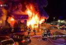 D: Großbrand im Fitnessstudio in Neunkirchen