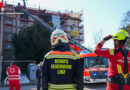 Oö: Berufsfeuerwehr Linz rettet Arbeiter vom Gerüst