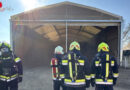 Nö: 135 Feuerwehrmitglieder zu B3-Brand in Hühnermisthalle in Neuhofen an der Ybbs