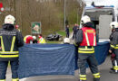 Bgld: Motorrad und Lenker bei Unfall in Pinkafeld in Graben geschleudert