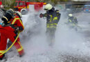 D: Vollbrand eines Autos auf der BAB 5 bei Bruchsal