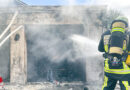 D: Feuer in Garage in Bochum